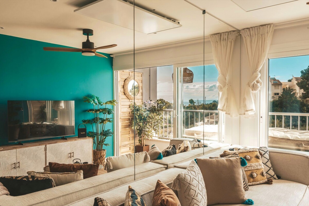 Komplett renoviertes Apartment mit Meerblick in Genova